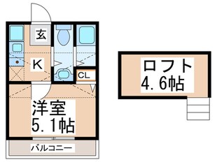 アルティス中山の物件間取画像